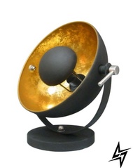 Настольная лампа Zumaline TS-130801T-BKGO Antenne  фото в живую, фото в дизайне интерьера