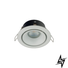 Точечный врезной светильник Nowodvorski Foxtrot 8373 30909 фото в живую, фото в дизайне интерьера
