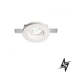 Гипсовый светильник точечный врезной 150307 Samba Fi1 Round Small Ideal Lux  фото в живую, фото в дизайне интерьера