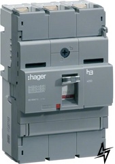 Корпусный автомат HCB250H x250 In= 250А 3P Hager фото