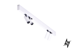 Магнитный трековый светильник Azzardo 1М AZ4803  фото в живую, фото в дизайне интерьера