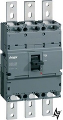Корпусный автомат HCE800H h1000 In= 800А 3P Hager фото