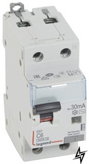 Диференціальний вимикач 1P + N C 6A 30mA AC, 410999 Legrand фото
