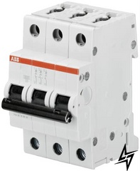 Автоматичний вимикач ABB 2CDS253001R0164 System pro M 3P 16A C 6kA фото