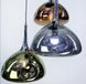 Серия подвесных светильников с мятым стеклом LE26013 Черный/Графит 0565/1 фото в дизайне интерьера, фото в живую 2/5
