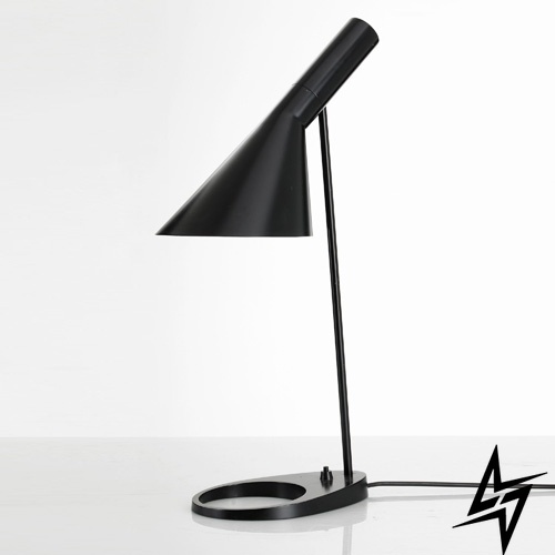 Настольный светильник Crow Black H50 S23-12290 1xE27 50см Черный 2432 фото в живую, фото в дизайне интерьера