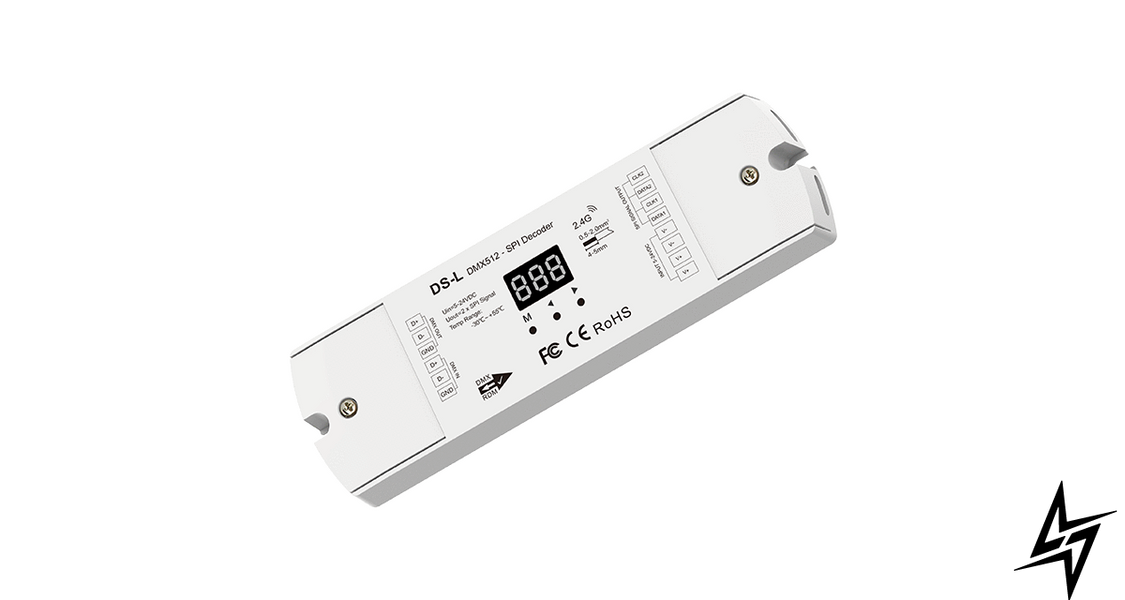 LED контроллер-декодер DEYA DMX512-SPI+RF DS-L DS-L фото