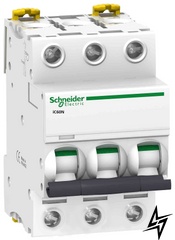 Автоматичний вимикач Schneider Electric A9F79306 Acti9 3P 6A C 6kA фото