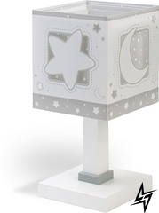 Настільна лампа в дитячу Dalber MOONLIGHT Grey 63231E  фото наживо, фото в дизайні інтер'єру