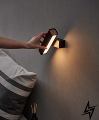 Настенный светильник Turn Wall Lamp T23-18987 050012/1wbk фото в живую, фото в дизайне интерьера