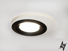 Хай-тек точечный светильник Alumo D23-31627 Белый/Черный 160-WH-BK-A01 фото в живую, фото в дизайне интерьера
