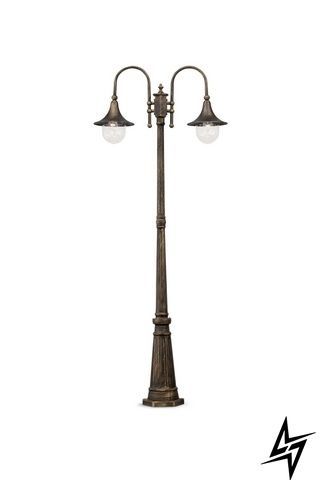 Уличный фонарь Ideal Lux 246840 Cima Pt2 Coffee фото