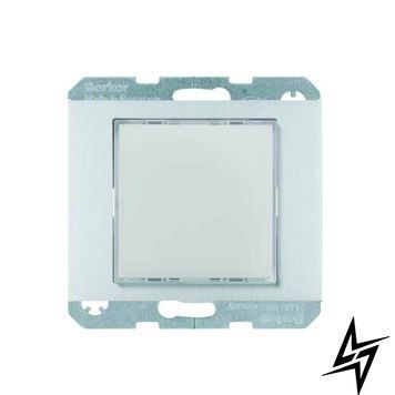 LED-подсветка красный/зеленый 230В алюминий-лак K.5 Berker 29527003 фото