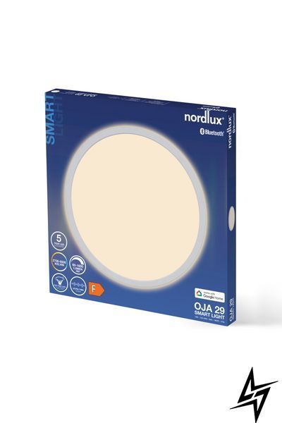 Стельовий світильник Nordlux Oja 2015036101 білий з керуванням через застосунок 15 Вт 2700&ndash;6500 K фото