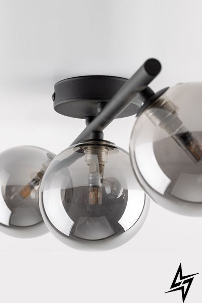 Стельова люстра TK Lighting Estera 6855 цоколь G9 чорний і сірий 17 &times; 47 &times; 23 см фото