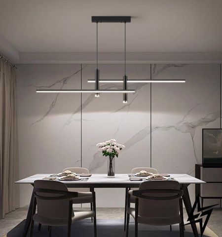 Люстра Linear LED черная 26-16773 051028/1200 bk фото