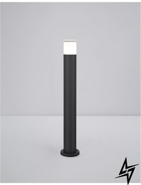 Вуличний освітлювальний стовпчик Nova luce Noten 9905021 LED  фото наживо, фото в дизайні екстер'єру