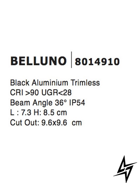 Врезной точечный светильник Nova luce Belluno 8014910 ЛЕД  фото в живую, фото в дизайне интерьера