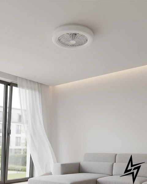 Люстра-вентилятор Goldlux Fans 341310 LED 24 Вт біла 341310 фото