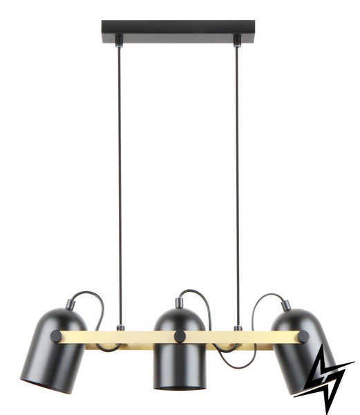 Подвесной светильник Zumaline A8163-3A Fati  фото в живую, фото в дизайне интерьера