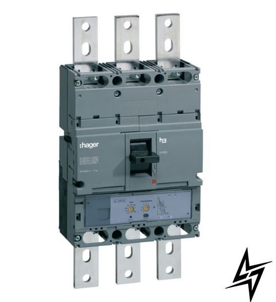 Корпусный автоматический выключатель Hager HNE970H 3P, 1000 А HNE970H фото