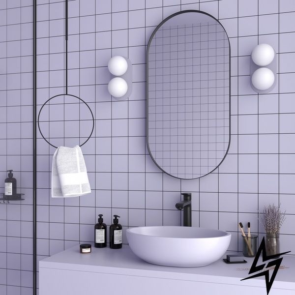 Зеркало с LED-подсветкой Babich.studio Mirror Latte (RAL 1019) бежевое 4000 K Mirror Latte (RAL 1019) фото