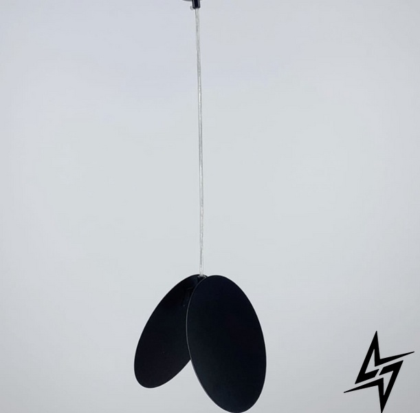 Подвесной светильник с минималистичным дизайном LE26030 1xE27 16x20см Черный D 330 BK фото в живую, фото в дизайне интерьера