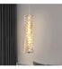 Підвісний світильник світлодіодний V23-14637 9080-silver фото в дизайні інтер'єру, фото наживо 1/2