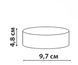 Комплектуюча Friendlylight Silent Surf FL0051 графіт FL0051 - зображення 2