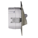 Настінний світильник Ledix Navi з рамкою 11-222-22 врізний Сталь 3100K з датчиком LED LED11122222 фото в дизайні інтер'єру, фото наживо 4/5