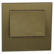 Настінний світильник Ledix Navi з рамкою 11-225-46 врізний Старе золото RGB з радіоконтроллер RGB LED LED11122546 фото в дизайні інтер'єру, фото наживо 1/5