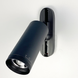 Трековый светильник с линзой в черном цвете LE30172 LED 9W 4000K 6x15см Черный LC BK фото в дизайне интерьера, фото в живую 5/5