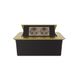 Мебельная розетка двойная Livolo золотой (VL-SHS012-TCAP-A) фото 2/4