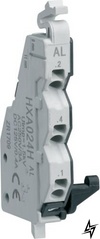 Додатковий сигнальний контакт HXA024H для автоматичних вимикачів x160 1НЗ + 1 НВ 230В Hager фото
