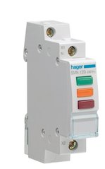 Сигнальная лампа SVN129 красный/зеленый/оранжевый Hager