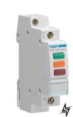 Сигнальная лампа SVN129 красный/зеленый/оранжевый Hager фото