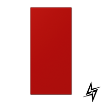 LC50NA32090 Les Couleurs® Le Corbusier Накладка для кнопкового модуля F 50 в кольорі кнопок rouge vermillon 31 Jung фото