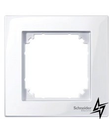 Рамка 1-пост Schneider Electric Merten M-Plan активный белый MTN515125 фото