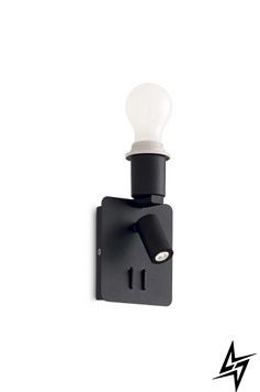 Настенный светильник Ideal Lux 239545 Gea Map2 Nero фото