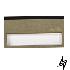 Настінний світильник Ledix Sona без рамки 12-111-41 накладний Старе золото 5900K 14V LED LED11211141 фото наживо, фото в дизайні інтер'єру