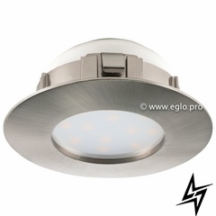 Точковий врізний світильник Eglo Pineda 95813 LED 90050 фото наживо, фото в дизайні інтер'єру