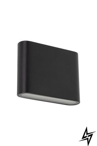 Уличный настенный светильник TK Lighting Arwena 18184 встроенный LED-модуль 3 Вт 3000 K черный и прозрачный 9 &times; 11,5 &times; 3 см фото