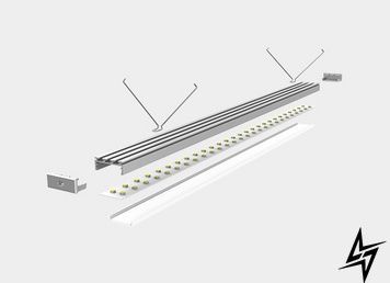 LED-профіль ALUMLED врізний з розсіювачем 2м LT2610_2 фото