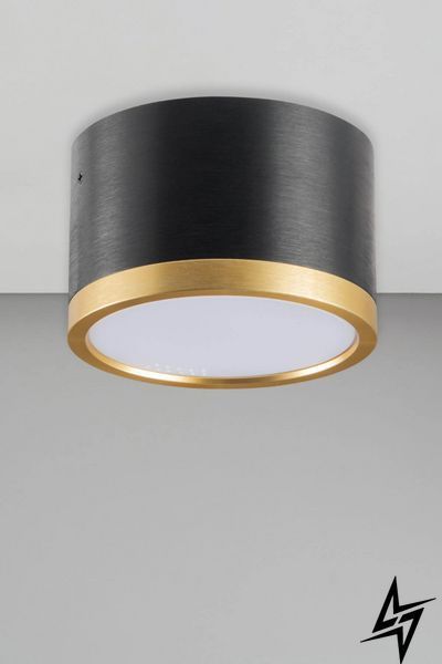 Точечный накладной светильник Goldlux Mirella 328090 черный GX53 328090 фото