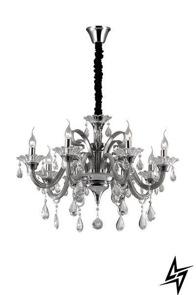 Кришталева люстра Ideal Lux Colossal Sp8 Grigio 081519 фото