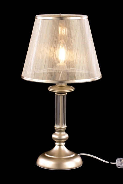 Декоративна настільна лампа Freya Ksenia FR2539TL-01G 25661 фото наживо, фото в дизайні інтер'єру