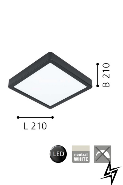 Точечный накладной светильник Eglo Fueva 5 99256 ЛЕД 31733 фото в живую, фото в дизайне интерьера