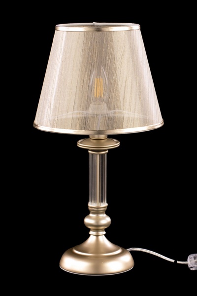 Декоративная настольная лампа Freya Ksenia FR2539TL-01G 25661 фото в живую, фото в дизайне интерьера