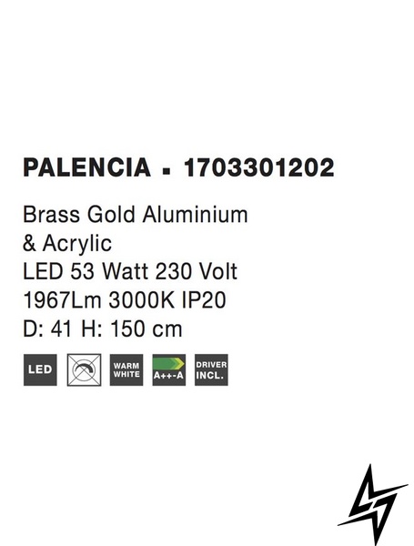 Подвесной светильник Nova luce Palencia 1703301202 ЛЕД  фото в живую, фото в дизайне интерьера