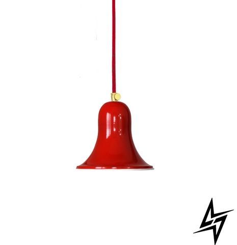 Підвісний світильник сталевий Bell PikArt 3333-2 Червоний фото